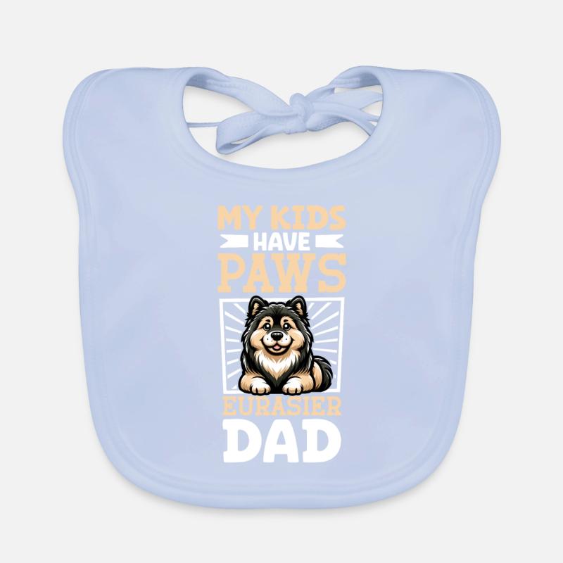 Papa Eurasier Bavoir bio Bébé
