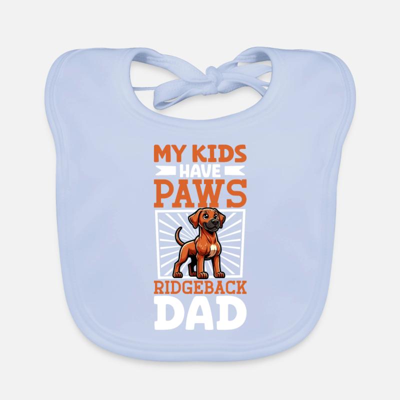 Rhodesian Ridgeback Papa Baby Bio-Lätzchen