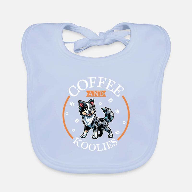 Coffee and Koolie Organic Baby Bibs