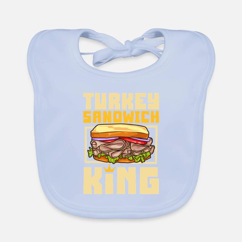 Sandwich à la dinde King Bavoir bio Bébé