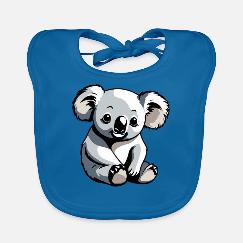 Koala - Design d’animal mignon Bavoir bio Bébé