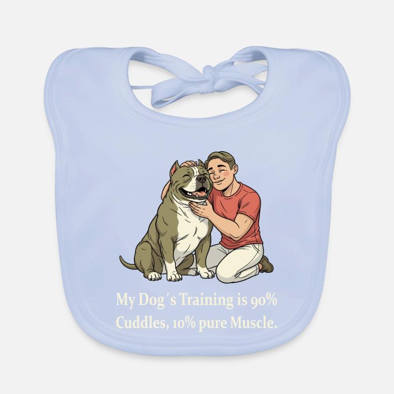 L’éducation de mon chien... Bavoir bio Bébé