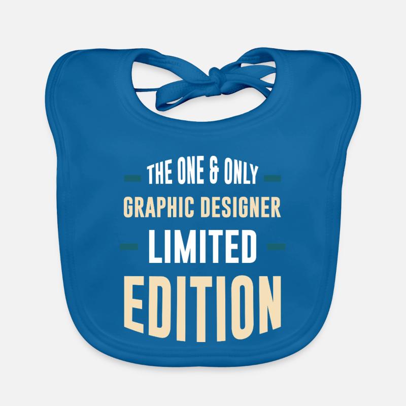 Conception graphique en édition limitée Bavoir bio Bébé