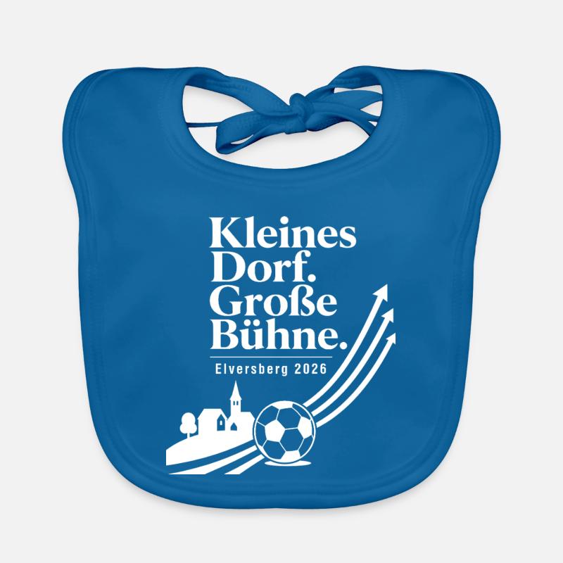 Kleines Dorf. Große Bühne. Baby Bio-Lätzchen