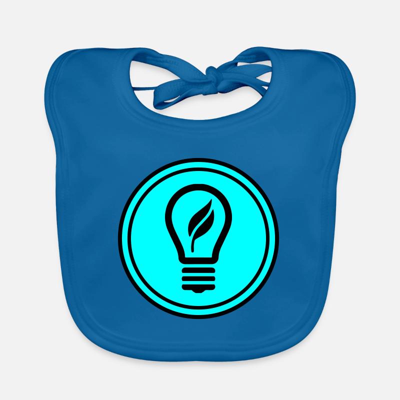 Light bulb icon Organic Baby Bibs