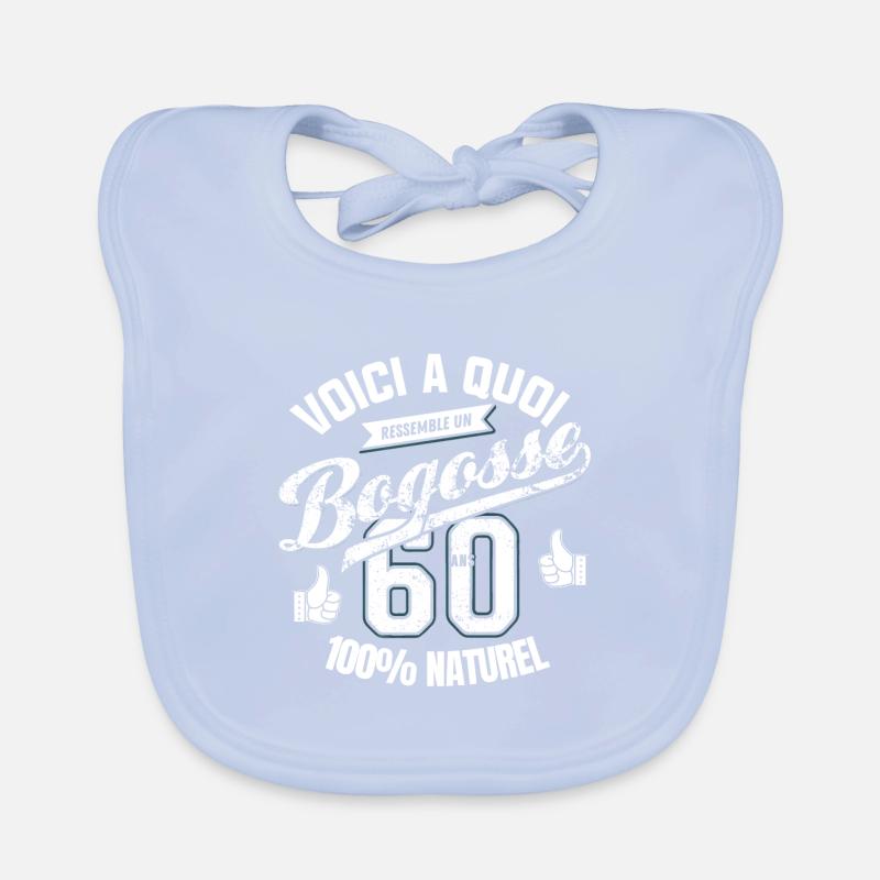 60 Year Old Bogosse Organic Baby Bibs