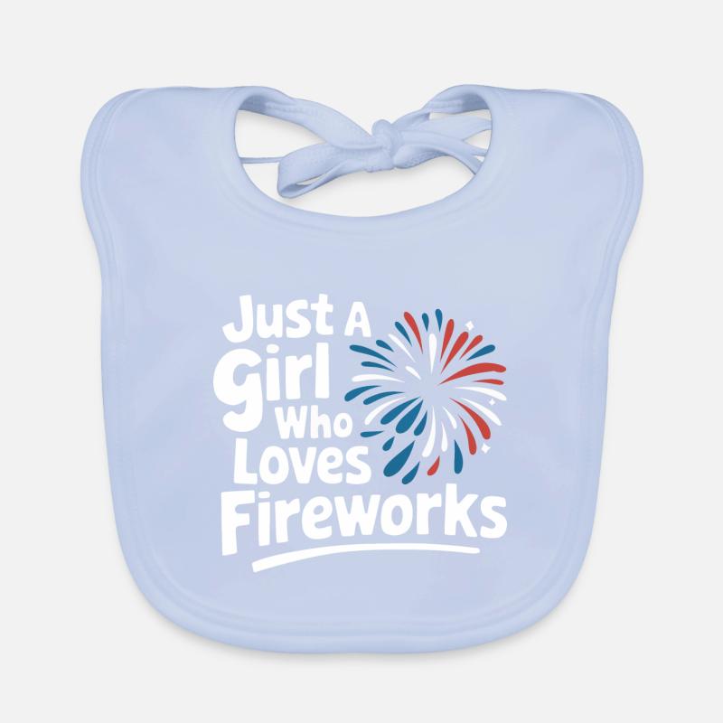 Pyrotechnics Fireworks Pyrotechnics Organic Baby Bibs