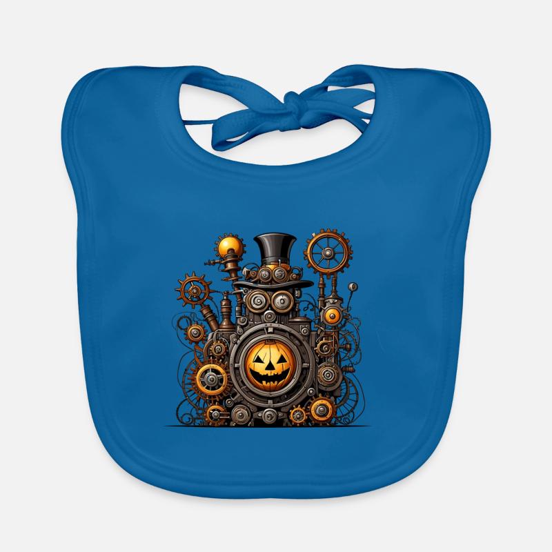 halloween machine Organic Baby Bibs