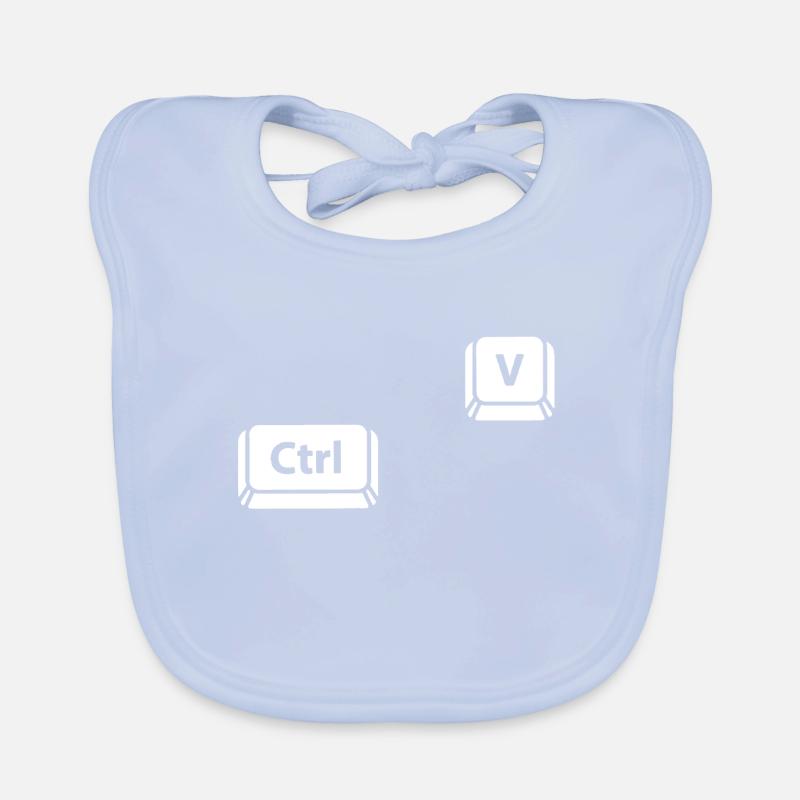Ctrl V Bavoir bio Bébé
