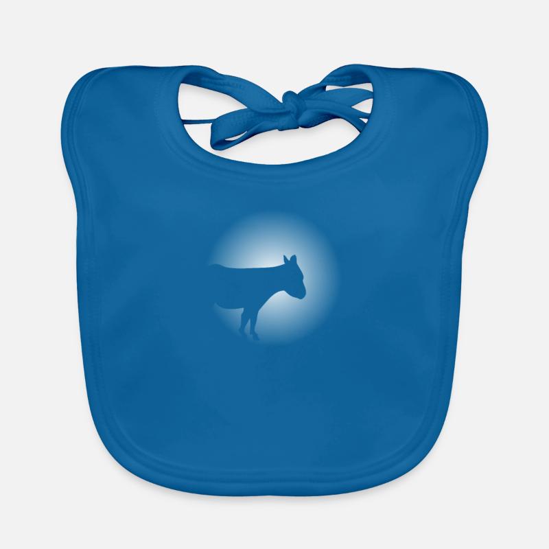 Sweet Donkey Moonlight Donkey Holder Gift Organic Baby Bibs