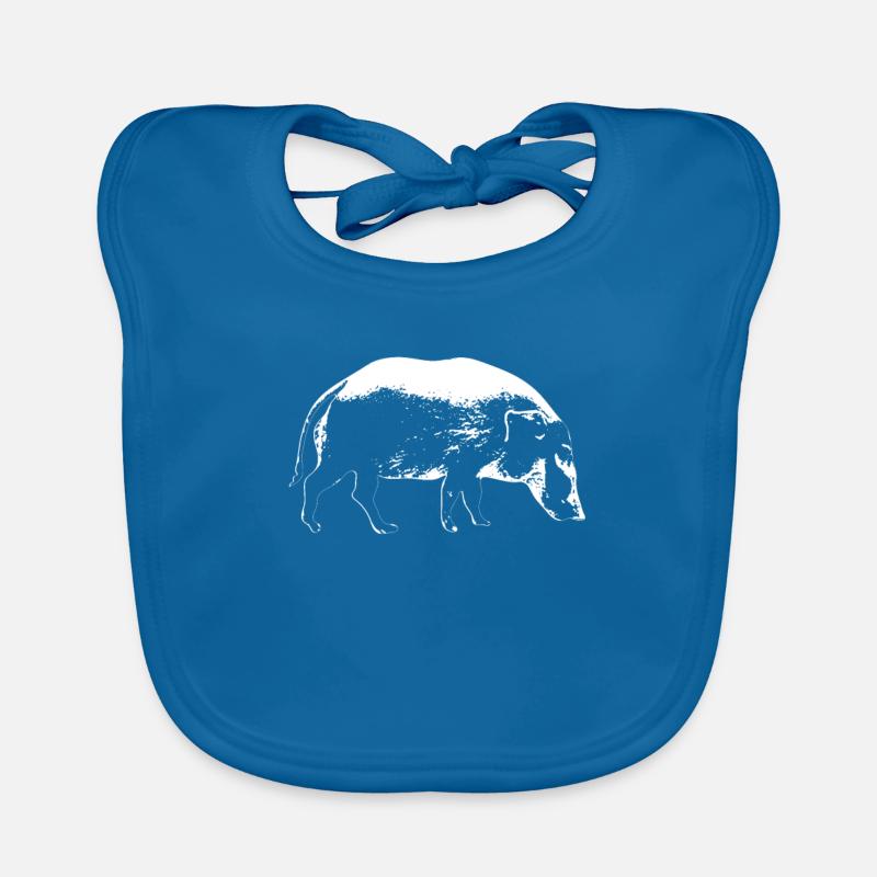 Booby pig Boar boar Organic Baby Bibs