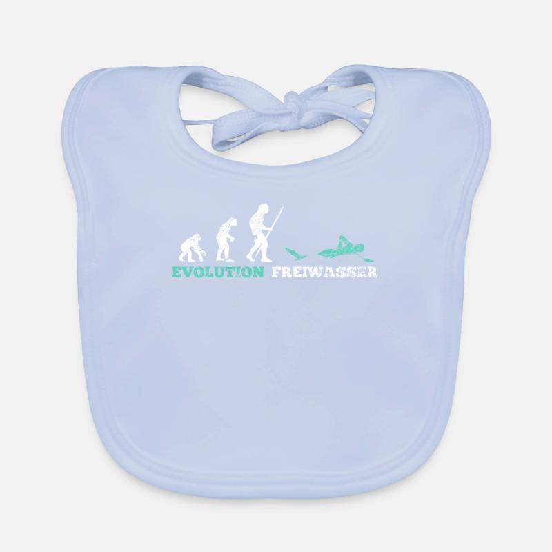Évolution de la natation en eau libre Bavoir bio Bébé