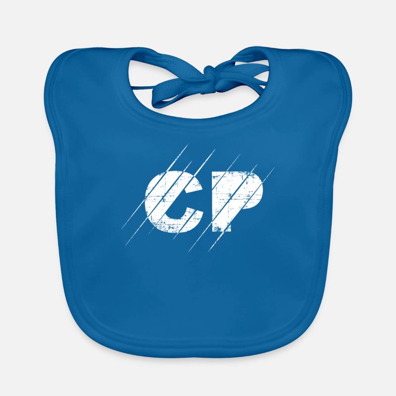 CP Initialen Claudio Baby Bio-Lätzchen