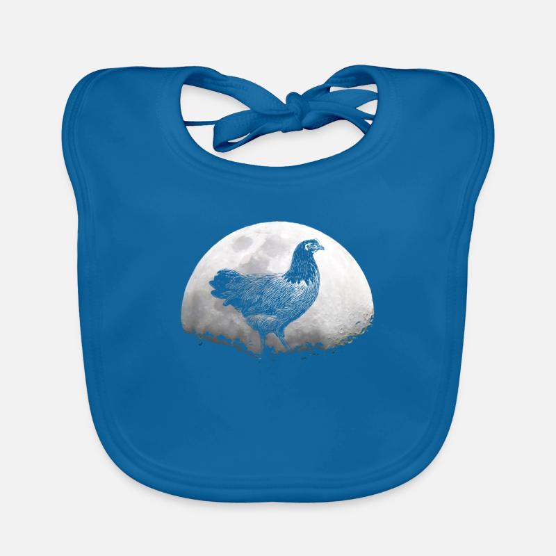Barbican poultry chicken farmer Organic Baby Bibs