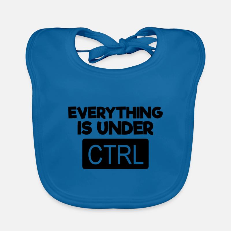 Alles unter STRG - Computer Programmerxhtmlcs - Baby Bio-Lätzchen - Pfauenblau