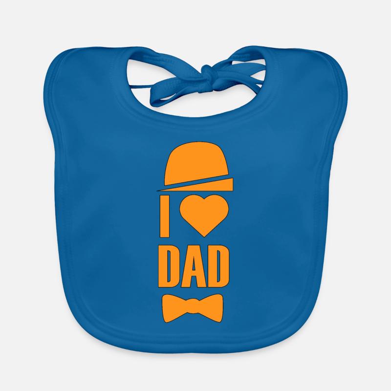 Father's Day Organic Baby Bibs