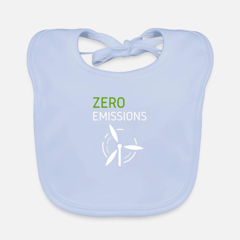 Zero Emissions Windkraft Wind Baby Bio-Lätzchen