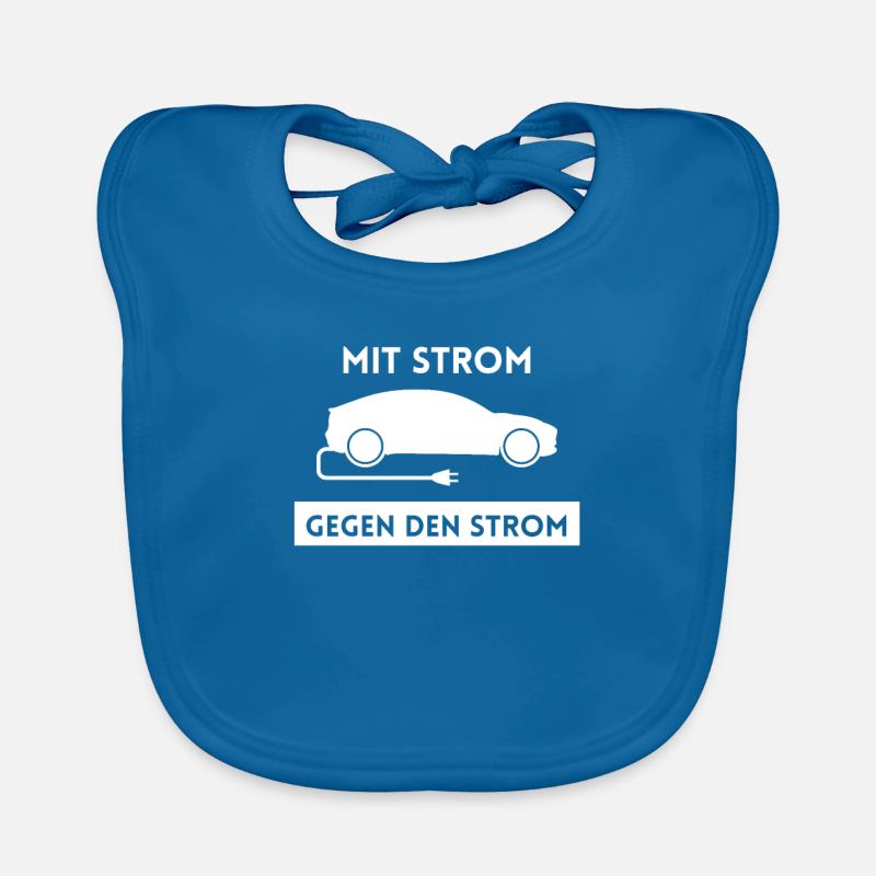 Mit Strom gegen den Strom - Elektroauto Baby Bio-Lätzchen