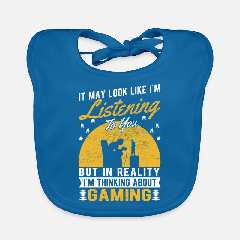 On dirait que j’écoute - Gaming Bavoir bio Bébé