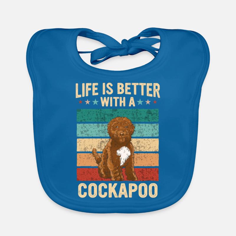 Cockapoo Chien Bavoir bio Bébé