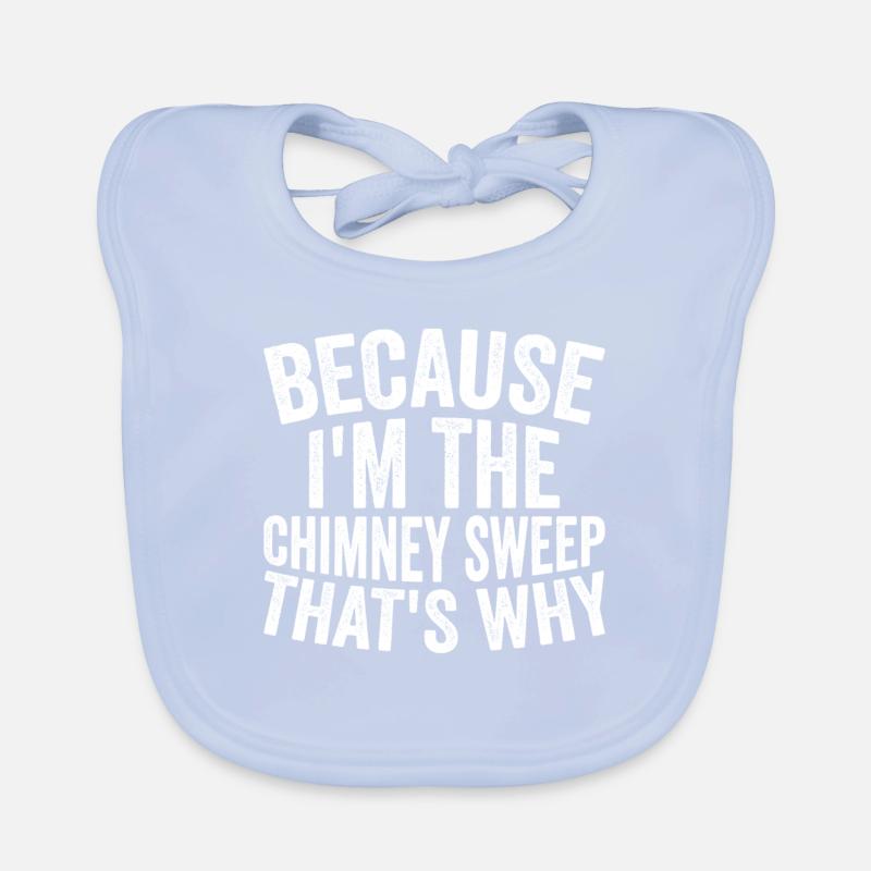 Craft - Because I Am The Chimney Sweep Organic Baby Bibs