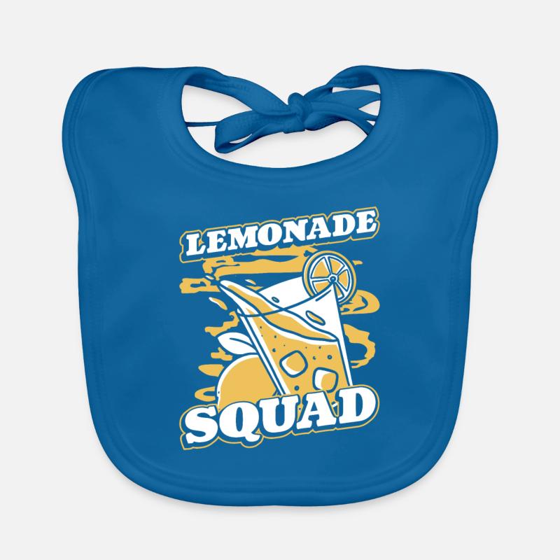 Lemon juice sodas Organic Baby Bibs