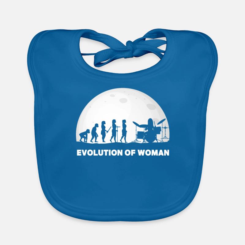 Schlagzeuger Evolution Drummer Organic Baby Bibs