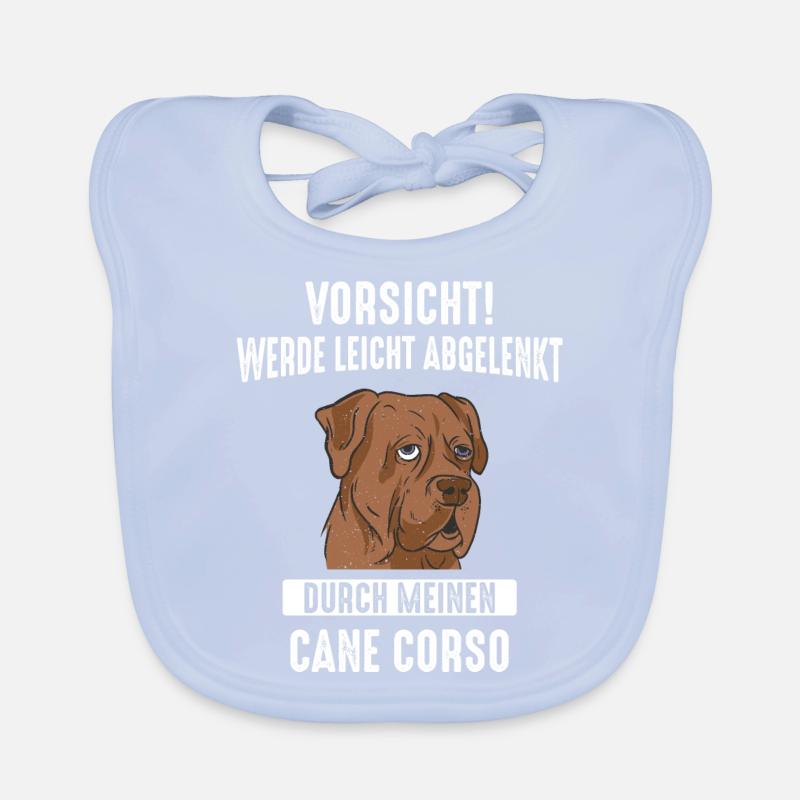 Cane Corso Italiano Hund Baby Bio-Lätzchen