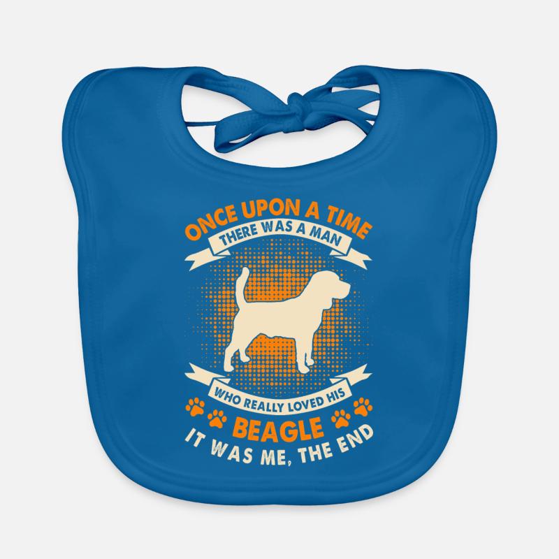 Once upon a time - Beagle Organic Baby Bibs