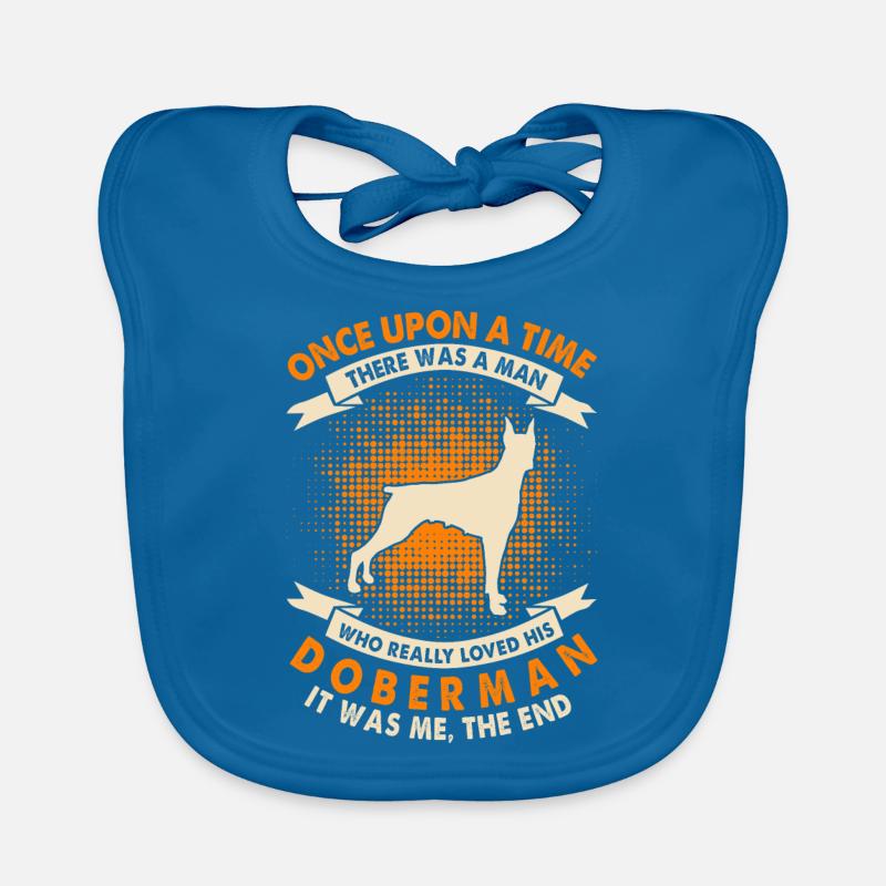 Once upon a time - Doberman Organic Baby Bibs