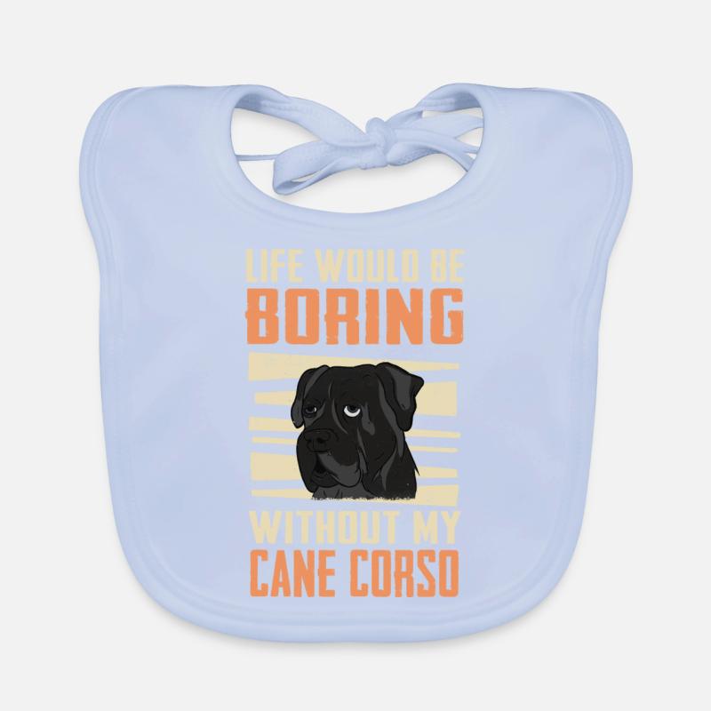 Cane Corso Hund Baby Bio-Lätzchen