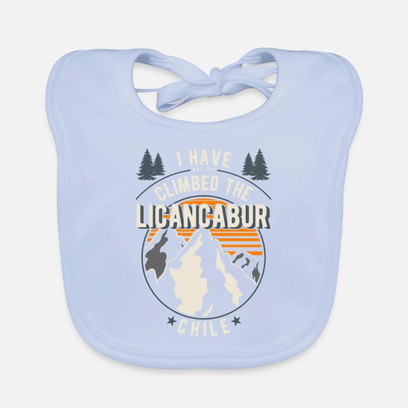 Wanderer - Kletterer -Wanderwanderung Licancabur Baby Bio-Lätzchen