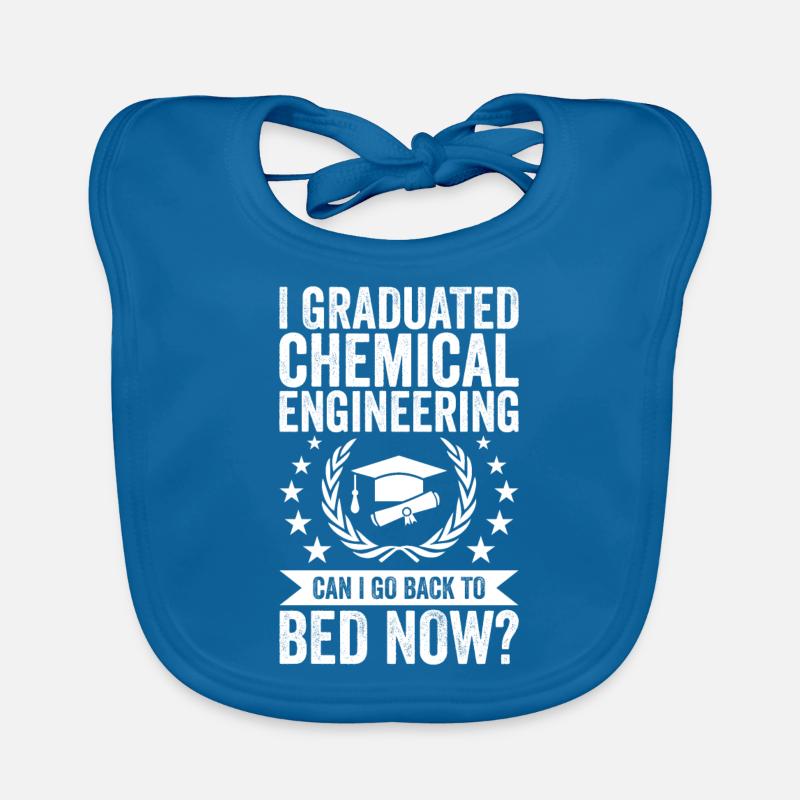 I studied chemical engineering Organic Baby Bibs