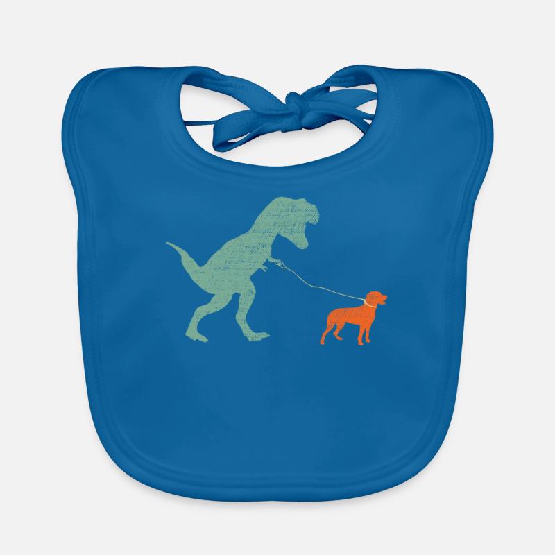 Vintage T-Rex Bavoir bio Bébé