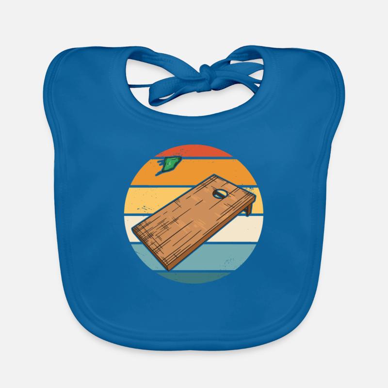 Cornhole Bean Bag Cornhole Spieler Baby Bio-Lätzchen