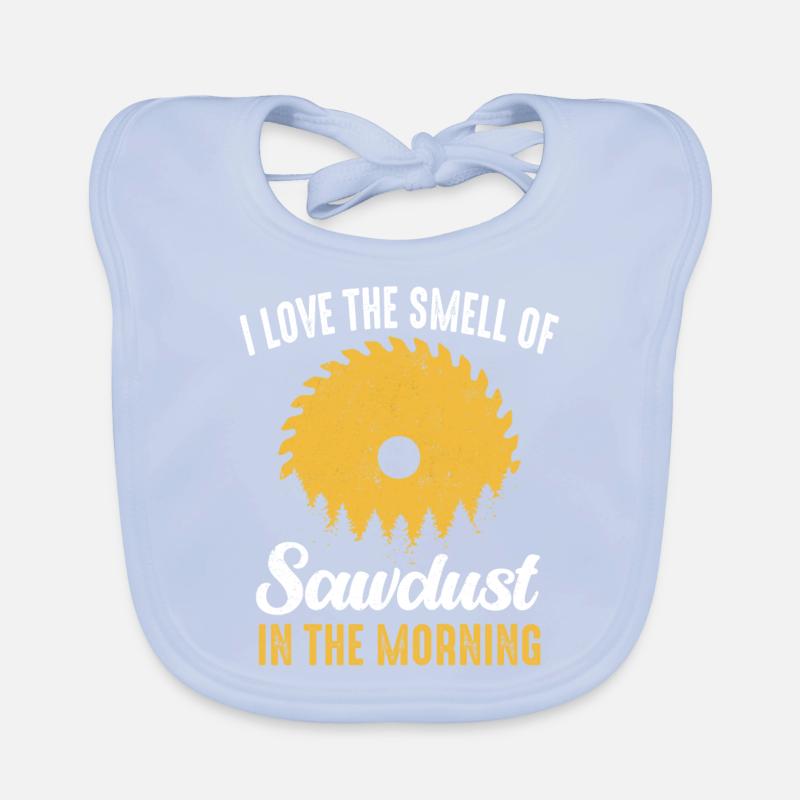 Carpenter Woodworker Carpentry Organic Baby Bibs