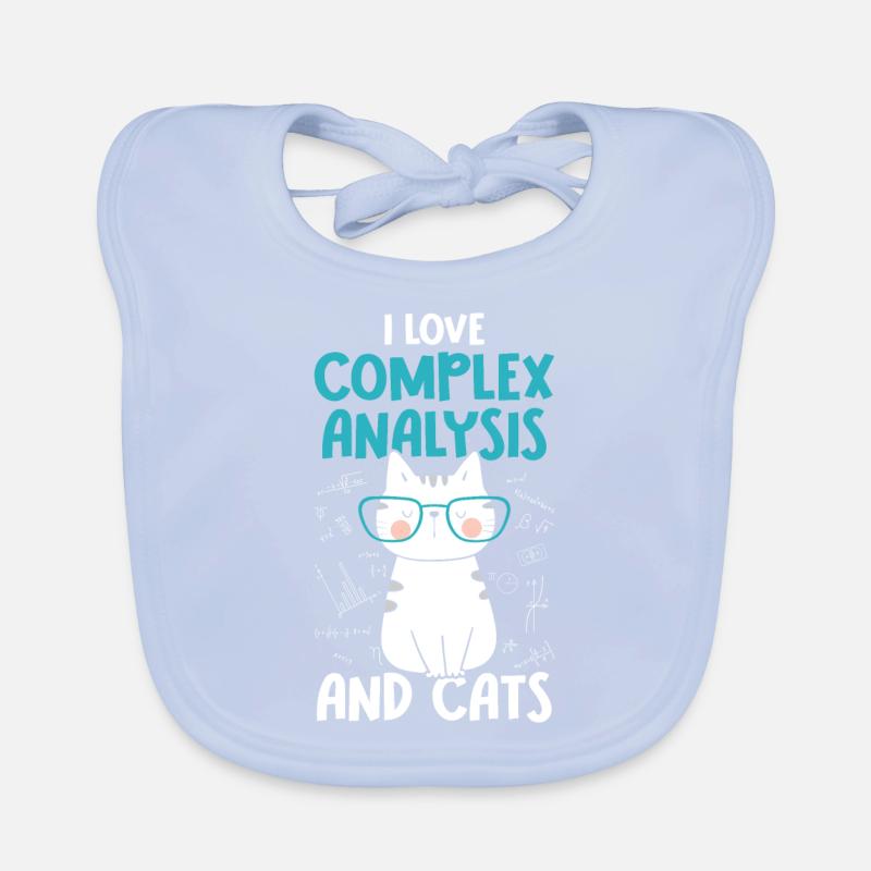 Ich Liebe Katzen - Komplexe Analyse Baby Bio-Lätzchen