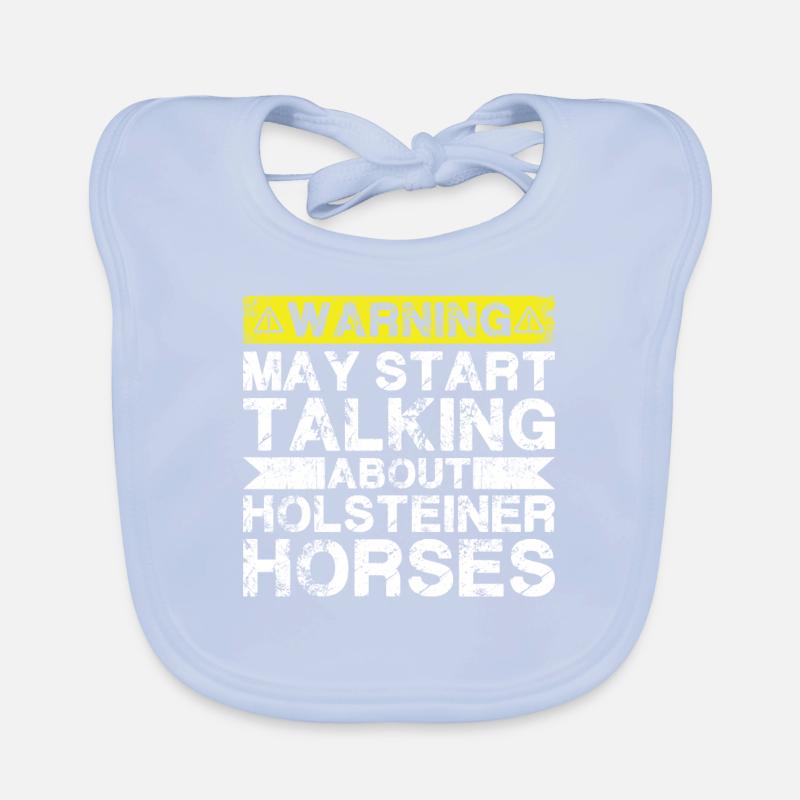 En parlant de cheval Holstein Bavoir bio Bébé