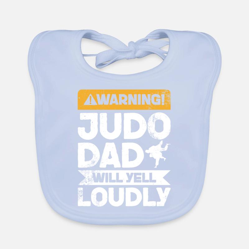 Warning Cry - Judo Papa Organic Baby Bibs