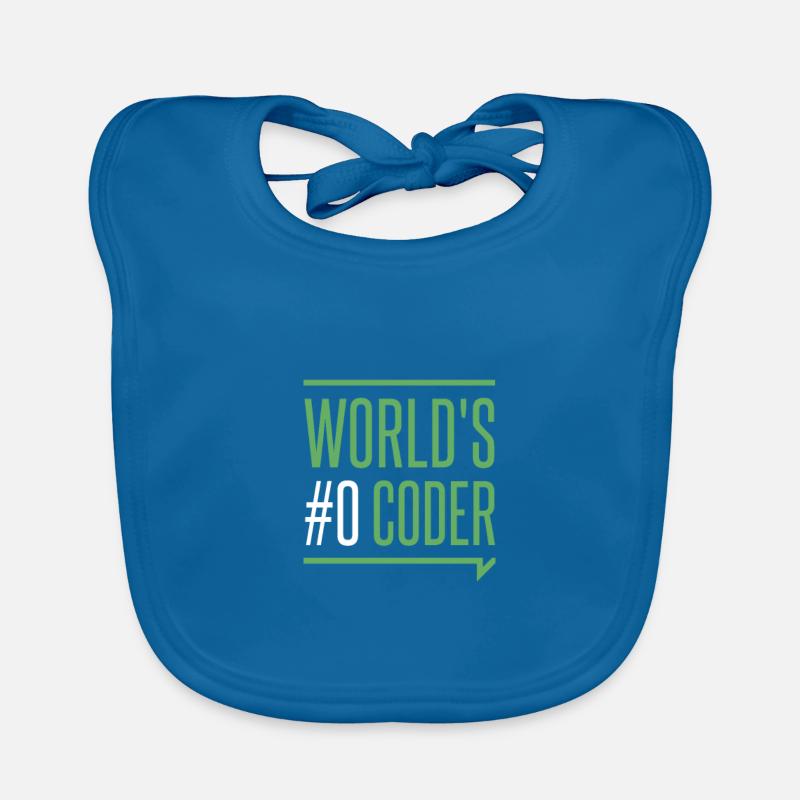 Programmeur - créateurs codeurs monde #0 codeur Bavoir bio Bébé