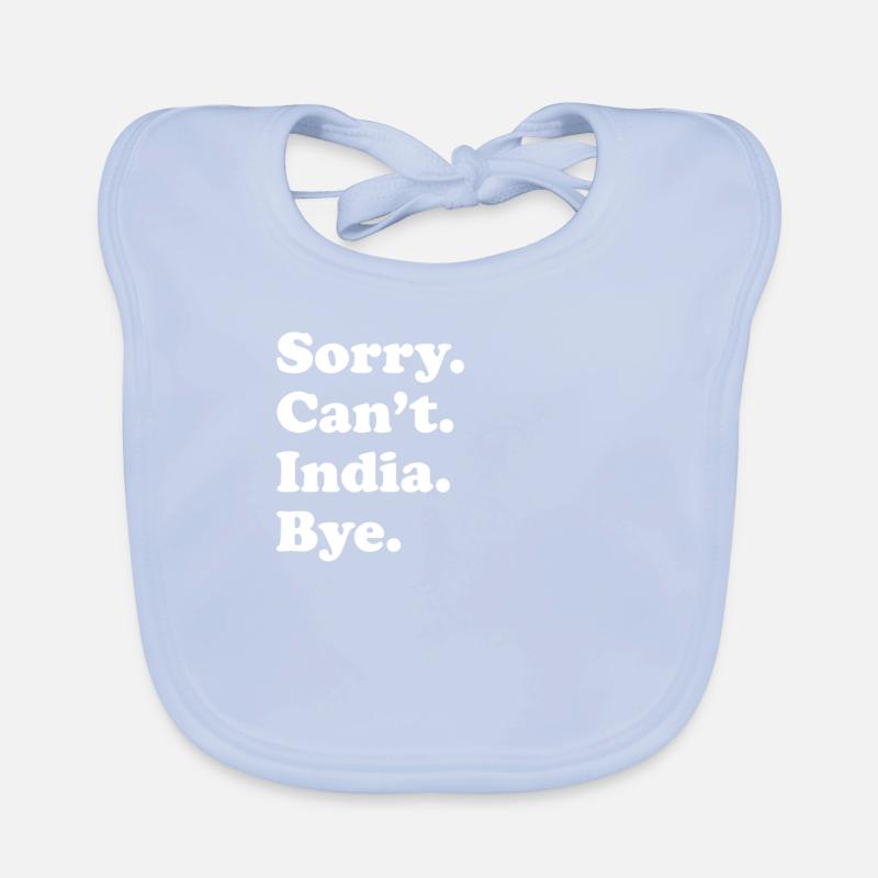 Sorry, Can’t Bye - Inde Bavoir bio Bébé