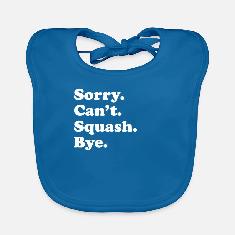 Tut Mir Leid, Can't Bye - Squash Baby Bio-Lätzchen