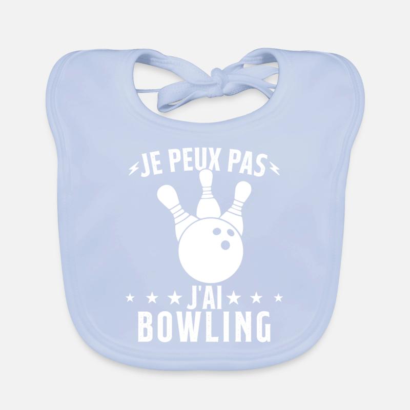 Je Peux Pas J'ai Bowling Bavoir bio Bébé