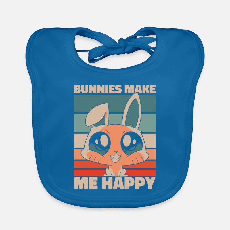 Rabbit Animal Pet Rabbit Organic Baby Bibs