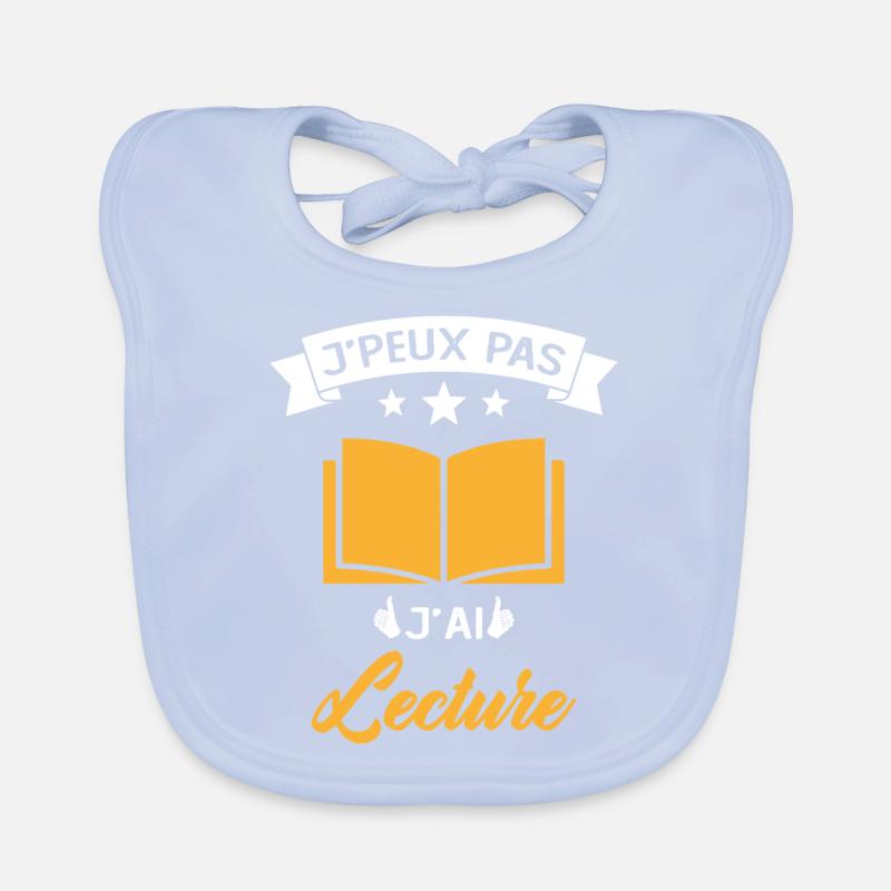 Je Peux Pas J'ai Lecture Cadeau Bavoir bio Bébé