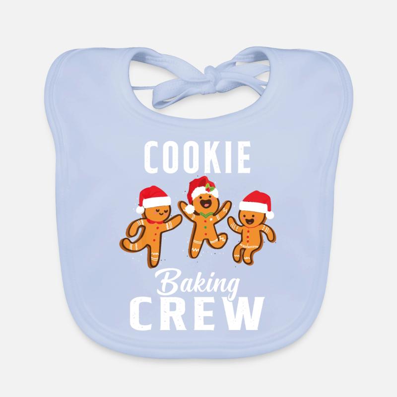 Cookie Baking Crew Cookie Geschenk Baby Bio-Lätzchen