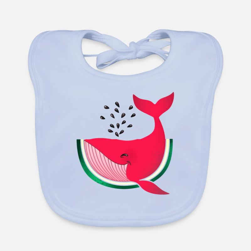 Fruit de melon d’eau Bavoir bio Bébé