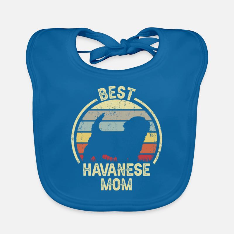 Hund Mom - Havanese Baby Bio-Lätzchen