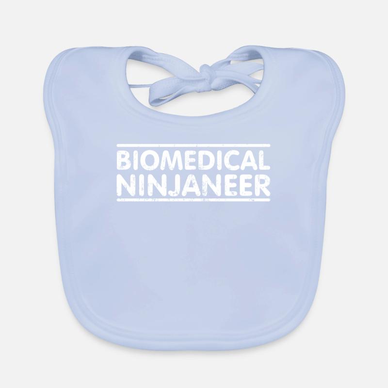 Ninjaneer - Biomedical Engineer Organic Baby Bibs
