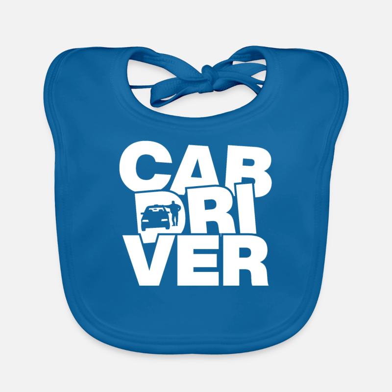 Profession Travail - Chauffeur de taxi Bavoir bio Bébé